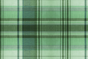 Tartan Green pattern - Plaid Clothing Table