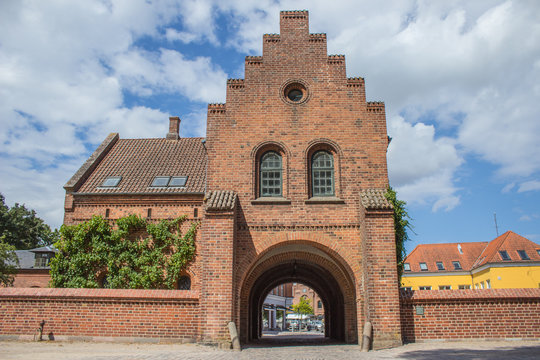 Sor&oslash; Klosterkirke Portal Sj&aelig;lland Danmark