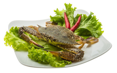 Raw crab