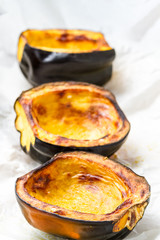 Baked acorn squash