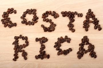 costa rica coffe beans