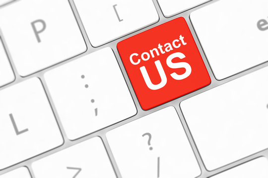 Contact us keyboard button