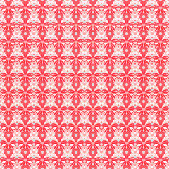Fototapeta premium Abstract flower pattern wallpaper. Illustration