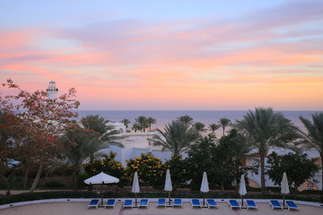 Sunset in Sharm el-Sheikh