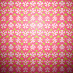 Abstract flower pattern (tiling)