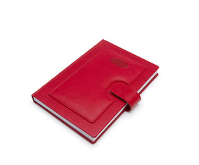 book red on white background