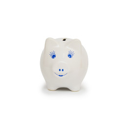 piggy bank isolated on white background