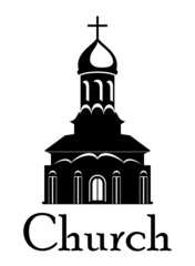 Religious temple or church