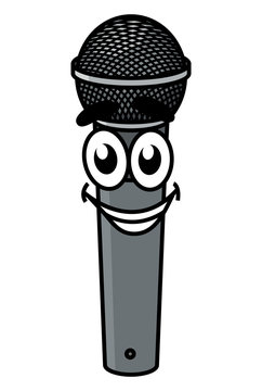 Cartoon microphone
