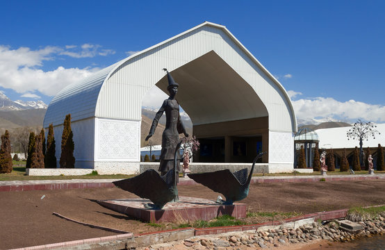 Ruh Ordo cultural complex near Issyk Kul lake