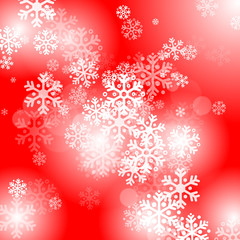 Abstract red christmas background
