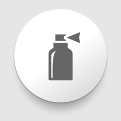 Vector illustration of isolated bottle icon