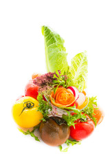 Tomato and mix vegetable