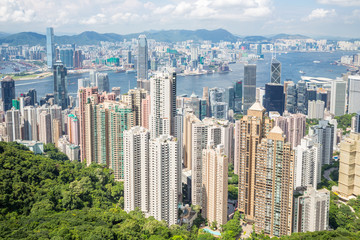 Fototapeta premium Victoria Peak Hong Kong