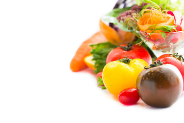 Tomato and mix vegetable