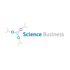 Chemical  science business logo template
