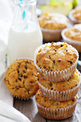 Gluten free almond and oat muffins