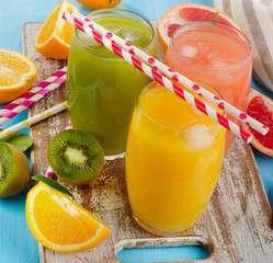 Fresh citrus juices