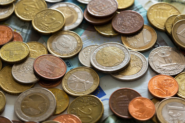 Coins from different countries