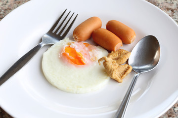breakfast set.
