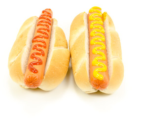 Isolated Hotdogs