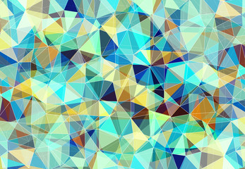 Fototapeta na wymiar Colorful geometric pattern. Triangles background.