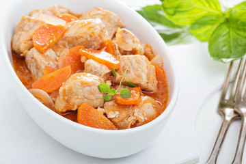 Pork and vegetable stew
