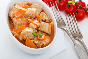 Pork and vegetable stew