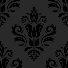 Damask Seamless Pattern. Abstract Background