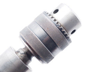 drill chuck on a white background
