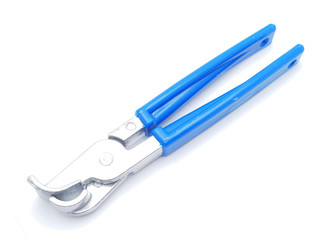 metal potholder on a white background