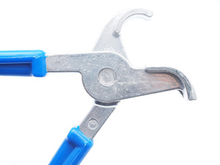 metal potholder on a white background