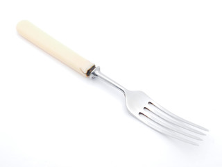 forks on white background
