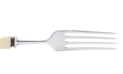 forks on white background