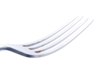 forks on white background