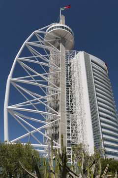 Vasco Da Gama Tower In Lisbon