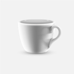 white coffee cup