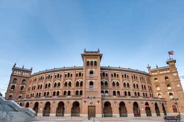 Obraz premium Las Ventas Bullring in Madrid, Spain.