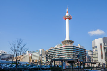 Naklejka premium 京都タワー