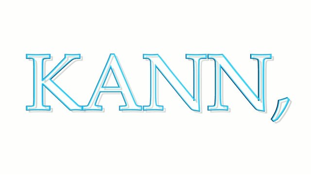 Ich... will, kann, werde! Schrift animiert