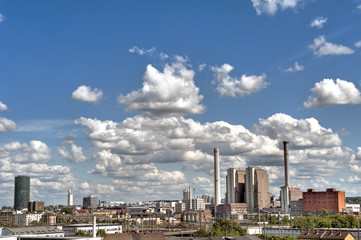 Fototapeta premium Heizkraftwerk