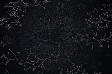Black background with stars