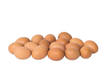 Grouped eggs and clipping path