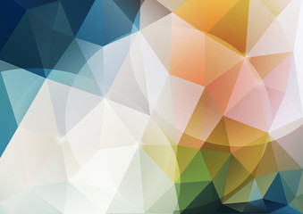 Obraz premium Abstract poligonal background
