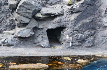 Cave near the water