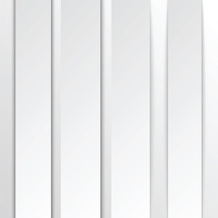 white paper banners in the form of strips