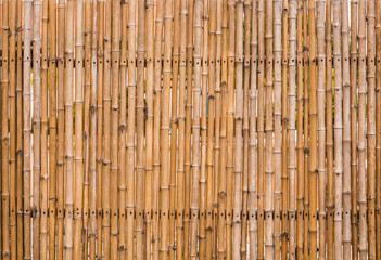 decorative old bamboo wood  background