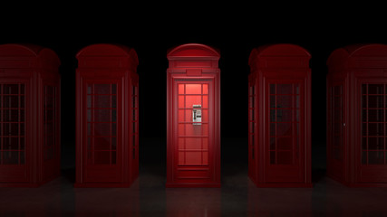 British Phone Booth in London © lchumpitaz