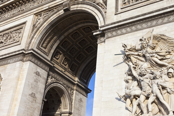 Fototapeta premium Arc de Triomphe in Paris