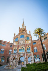 Fototapeta na wymiar Hospital de la Santa Creu i Sant Pau, Barcelona